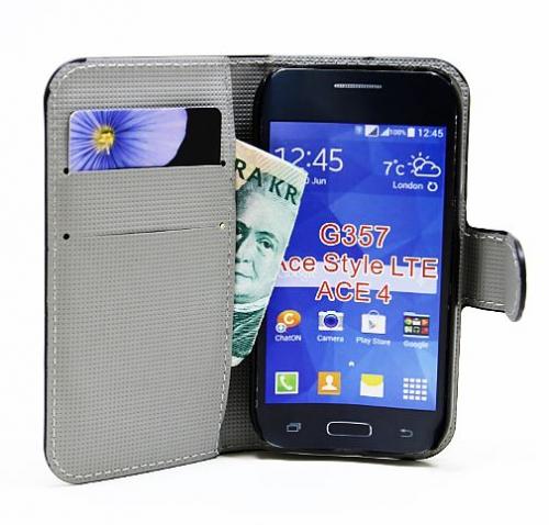 Standcase wallet Samsung Galaxy Ace 4 (G357F)