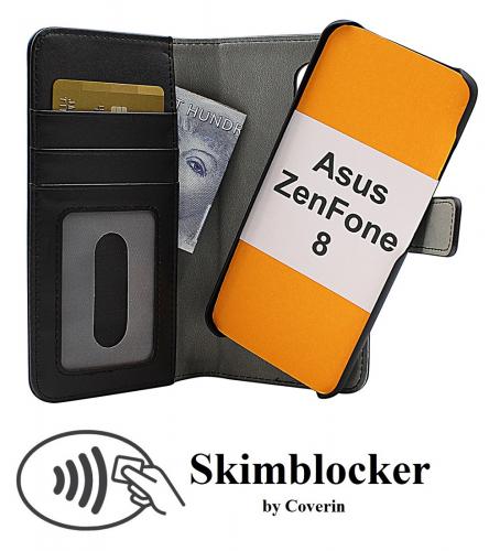 Skimblocker Magnet Wallet Asus ZenFone 8 (ZS590KS)