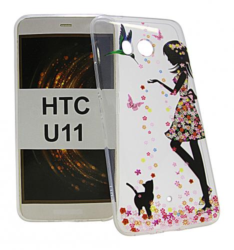 TPU Designdeksel HTC U11