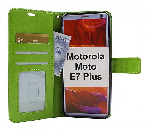 Crazy Horse Wallet Motorola Moto E7 Plus