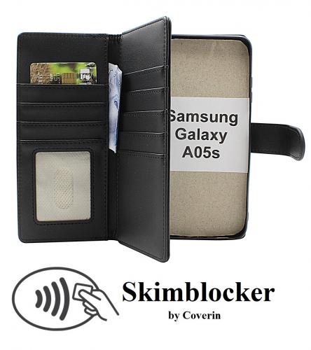 Skimblocker Samsung Galaxy A05s (SM-A057F/DS) Magnet Lommebok Deksel