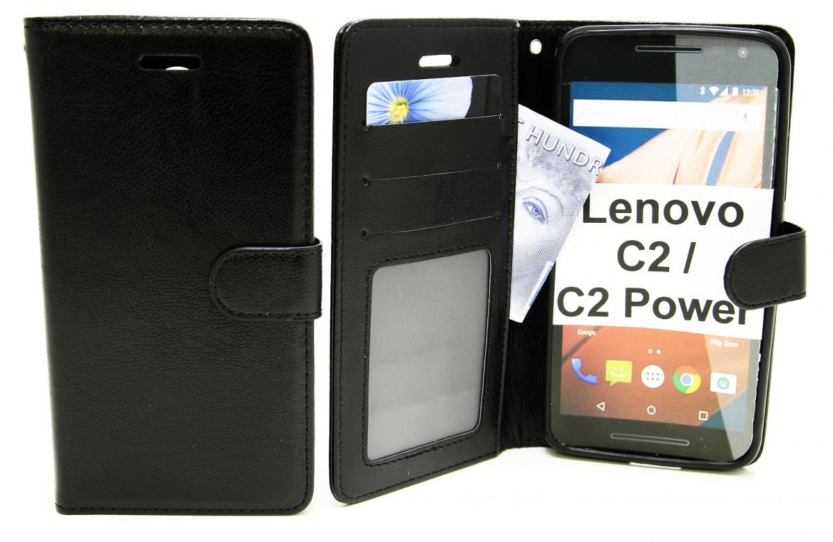 Crazy Horse Wallet Lenovo C2 Power