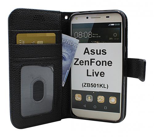 New Standcase Wallet Asus ZenFone Live (ZB501KL)