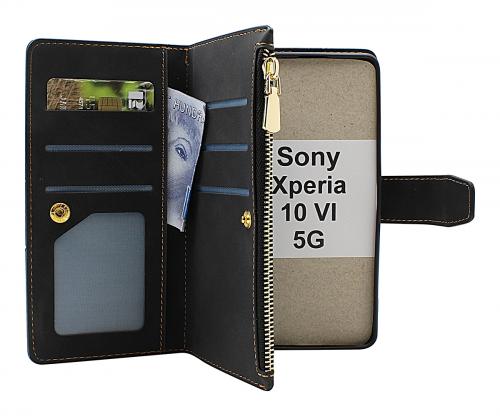 XL Sony Xperia 10 VI 5G Luksus Lommebok Deksel