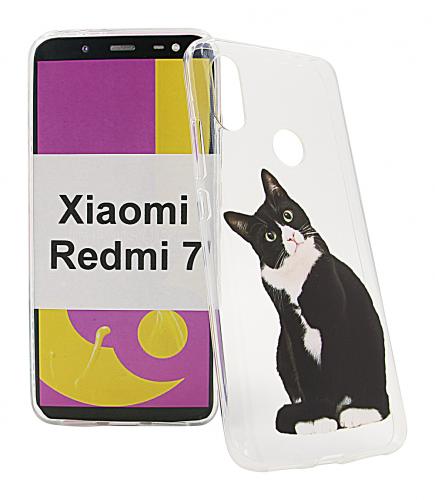 TPU Designdeksel Xiaomi Redmi 7