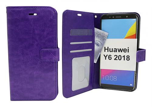 Crazy Horse Wallet Huawei Y6 2018