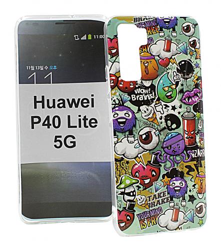 TPU Designdeksel Huawei P40 Lite 5G