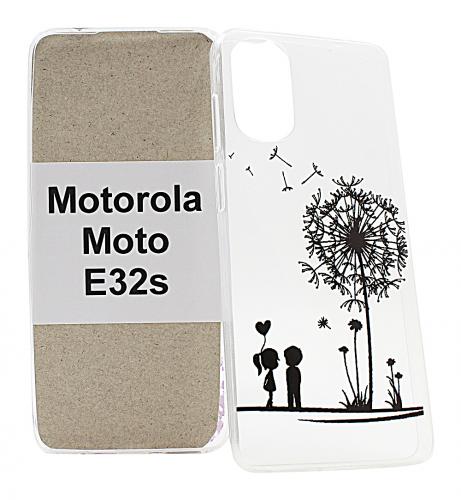 TPU Designdeksel Motorola Moto E32s