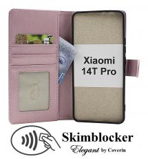 Skimblocker Xiaomi 14T Pro Lommebok Deksel