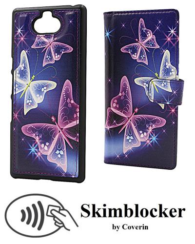 Skimblocker Magnet Designwallet Sony Xperia 10