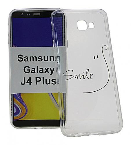 TPU Designdeksel Samsung Galaxy J4 Plus (J415FN/DS)