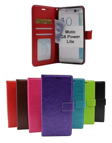 Crazy Horse Wallet Motorola Moto G8 Power Lite