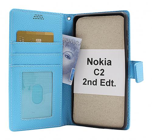 New Standcase Wallet Nokia C2 2nd Edition