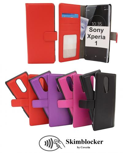 Skimblocker Magnet Wallet Sony Xperia 1 (J9110)