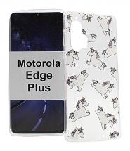 TPU Designdeksel Motorola Moto Edge Plus