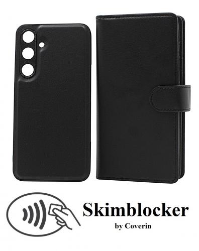 Skimblocker Samsung Galaxy S24 Plus 5G XL Magnet Lommebok Deksel