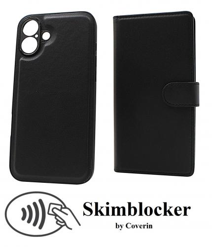 Skimblocker iPhone 16 Plus Magnet Lommebok Deksel