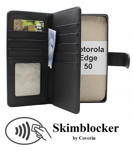 Skimblocker Motorola Edge 50 XL Lommebok Deksel