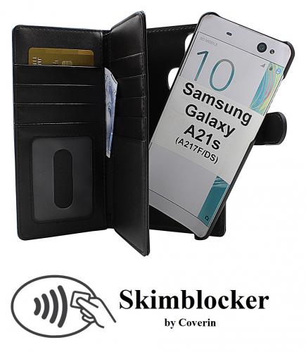 Skimblocker XL Magnet Wallet Samsung Galaxy A21s (A217F/DS)