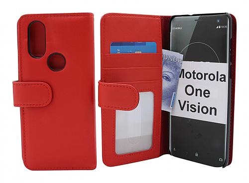 Skimblocker Lommebok-etui Motorola One Vision