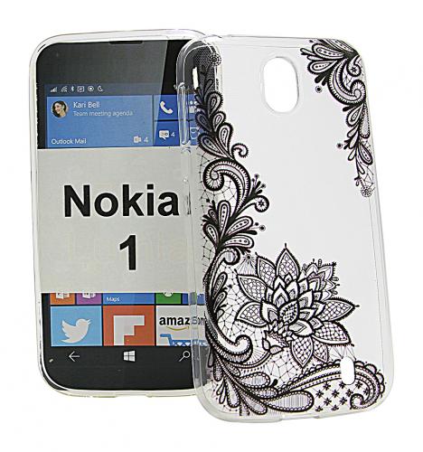 TPU Designdeksel Nokia 1