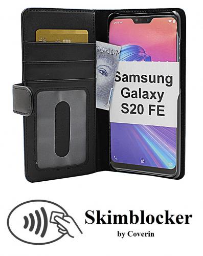 Skimblocker Lommebok-etui Samsung Galaxy S20 FE (G780F)