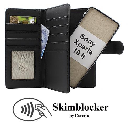 Skimblocker Sony Xperia 10 II XL Magnet Lommebok Deksel