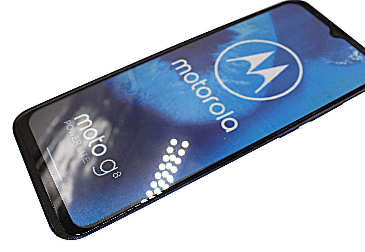 Full Frame Skjermbeskyttelse av glass Motorola Moto G8 Power Lite