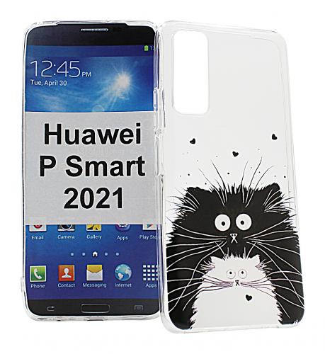 TPU Designdeksel Huawei P Smart 2021