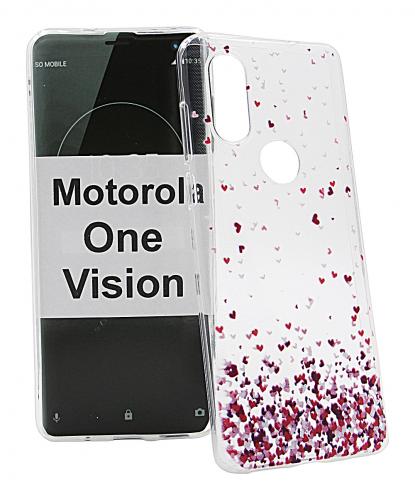 TPU Designdeksel Motorola One Vision