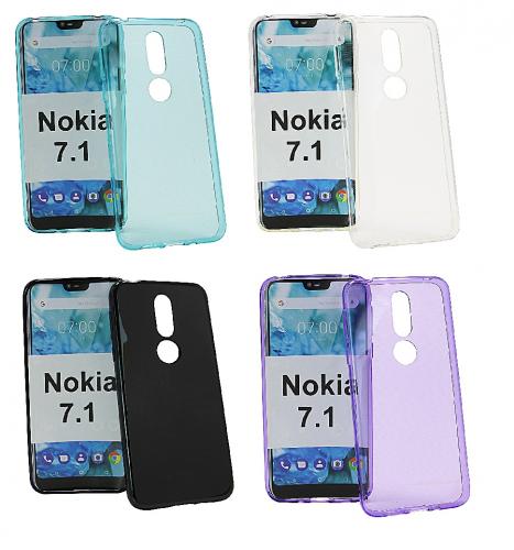 TPU-deksel for Nokia 7.1