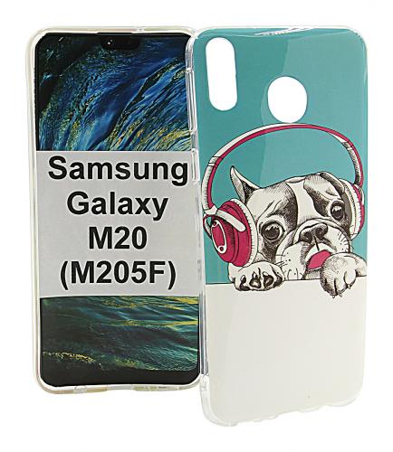 TPU Designdeksel Samsung Galaxy M20 (M205F)