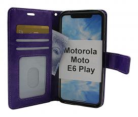 Crazy Horse Wallet Motorola Moto E6 Play