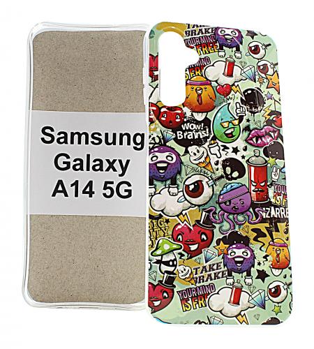 TPU Designdeksel Samsung Galaxy A14 4G / 5G