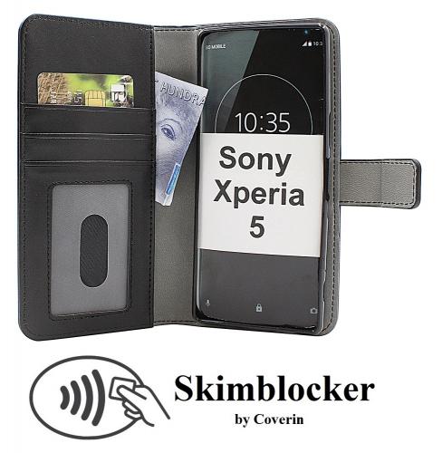 Skimblocker Magnet Wallet Sony Xperia 5