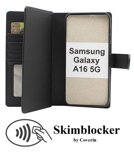 Skimblocker Samsung Galaxy A16 / A16 5G XL Magnet Lommebok Deksel