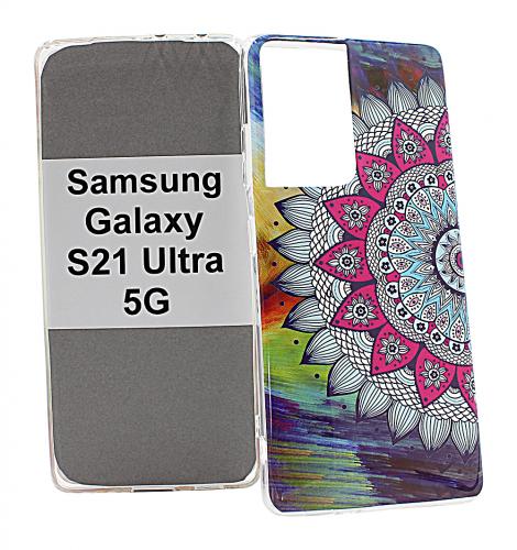 TPU Designdeksel Samsung Galaxy S21 Ultra 5G (G998B)