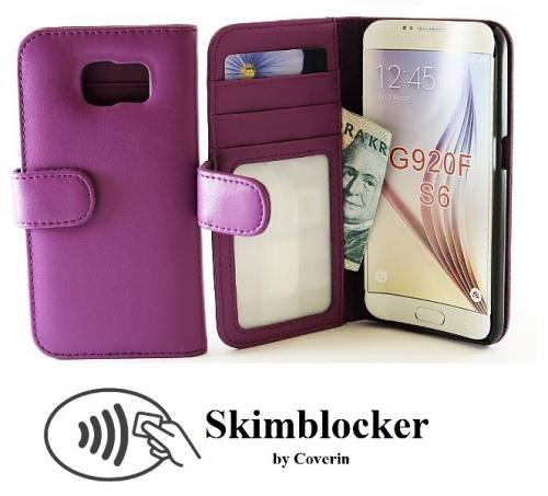 Skimblocker Lommebok-etui Samsung Galaxy S6 (SM-G920F)