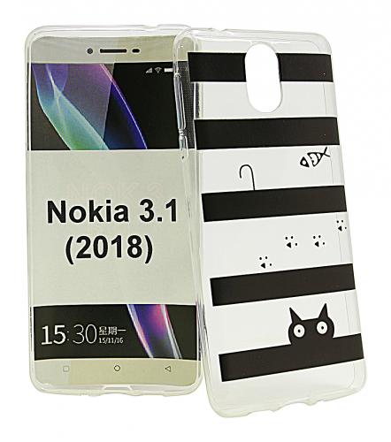 TPU Designdeksel Nokia 3.1 (2018)