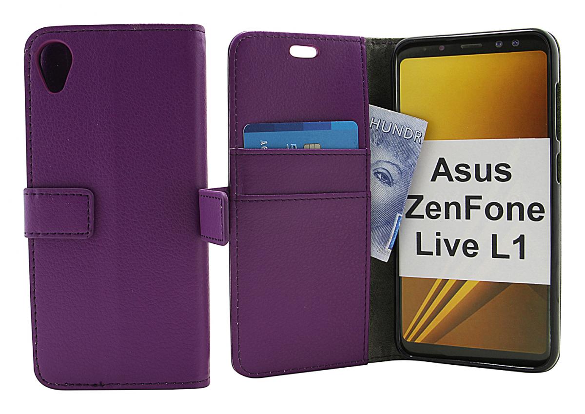 Standcase Wallet Asus ZenFone Live L1 (ZA550KL)