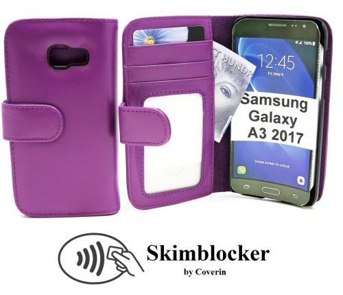 Skimblocker Lommebok-etui Samsung Galaxy A3 2017 (A320F)