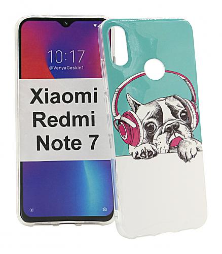 TPU Designdeksel Xiaomi Redmi Note 7