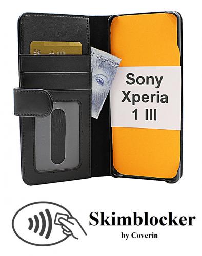 Skimblocker Lommebok-etui Sony Xperia 1 III (XQ-BC52)