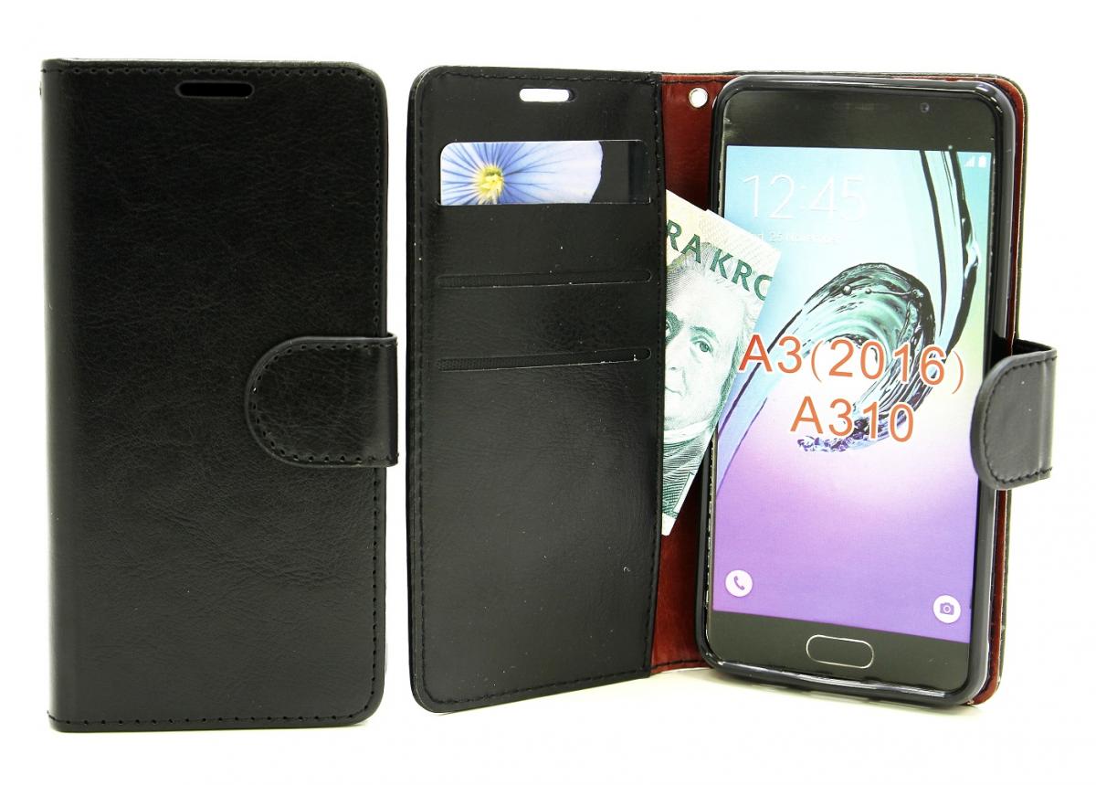 Crazy Magnet Wallet Samsung Galaxy A3 2016 (A310F)