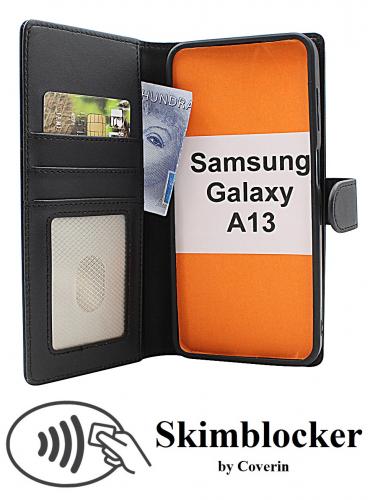 Skimblocker Samsung Galaxy A13 Magnet Lommebok Deksel