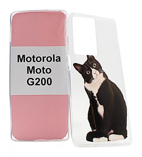 TPU Designdeksel Motorola Moto G200