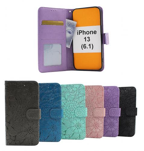 Flower Standcase Wallet iPhone 13 (6.1)