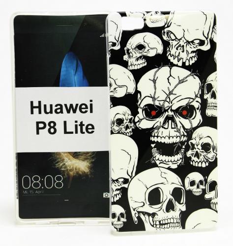 TPU Designdeksel Huawei P8 Lite