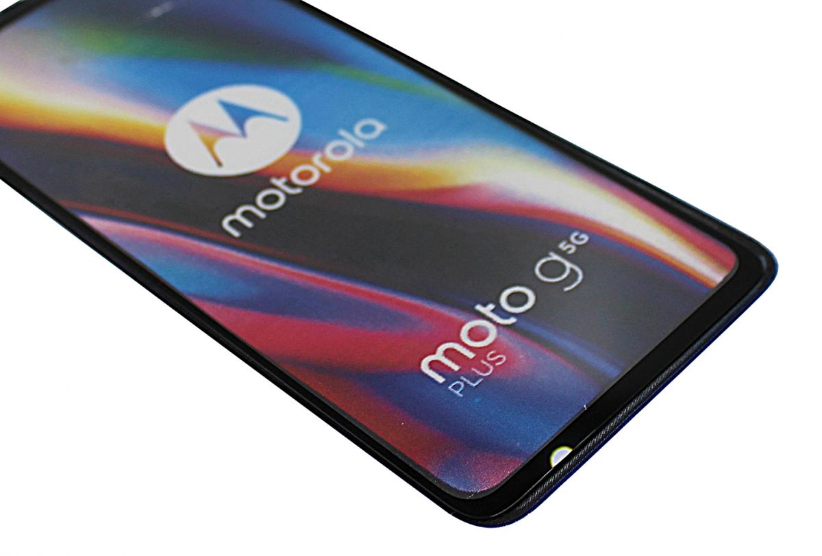 Full Frame Skjermbeskyttelse av glass Motorola Moto G 5G Plus