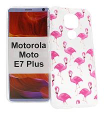 TPU Designdeksel Motorola Moto E7 Plus